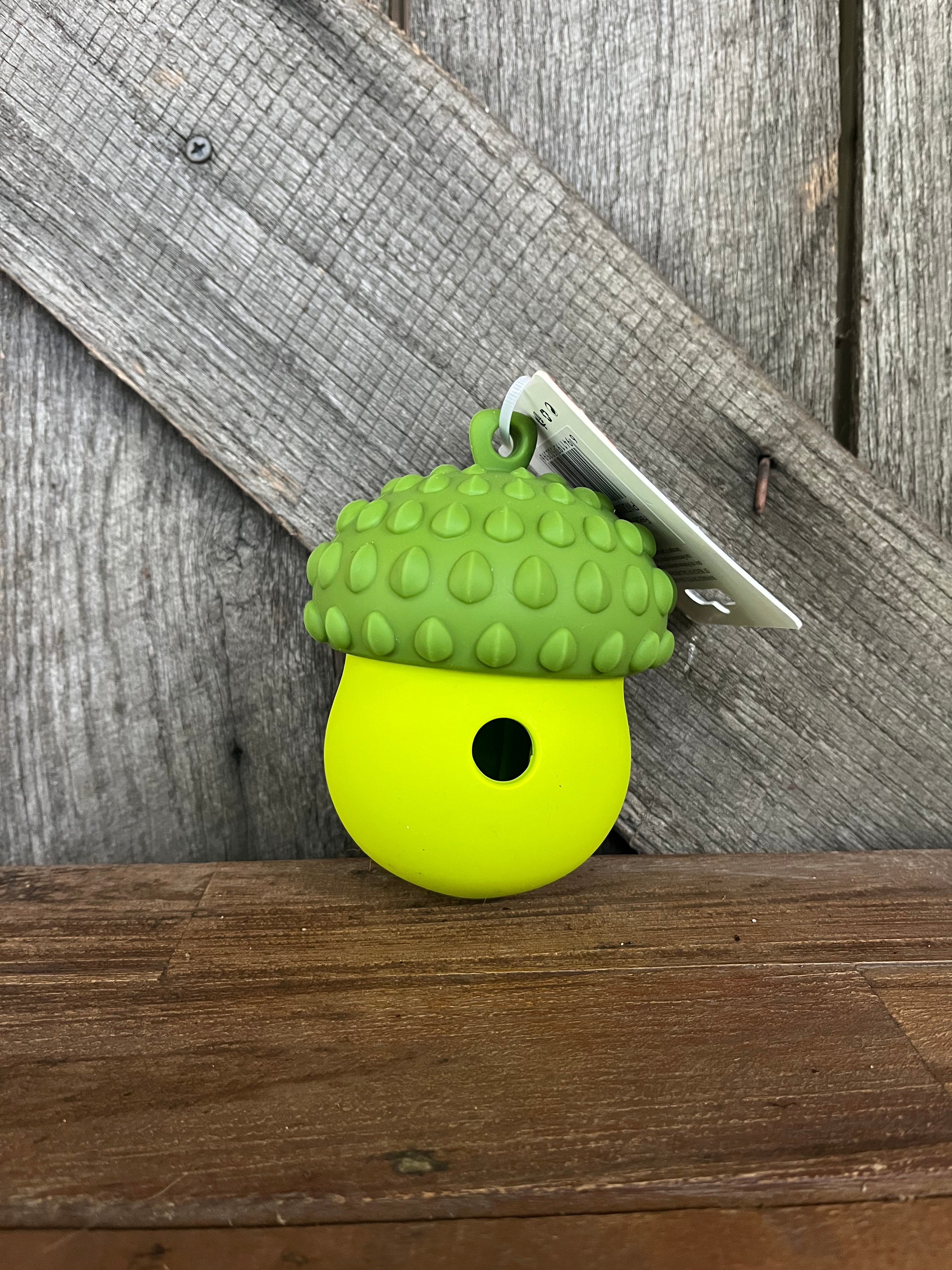 Autumn Acorn enrichment toy