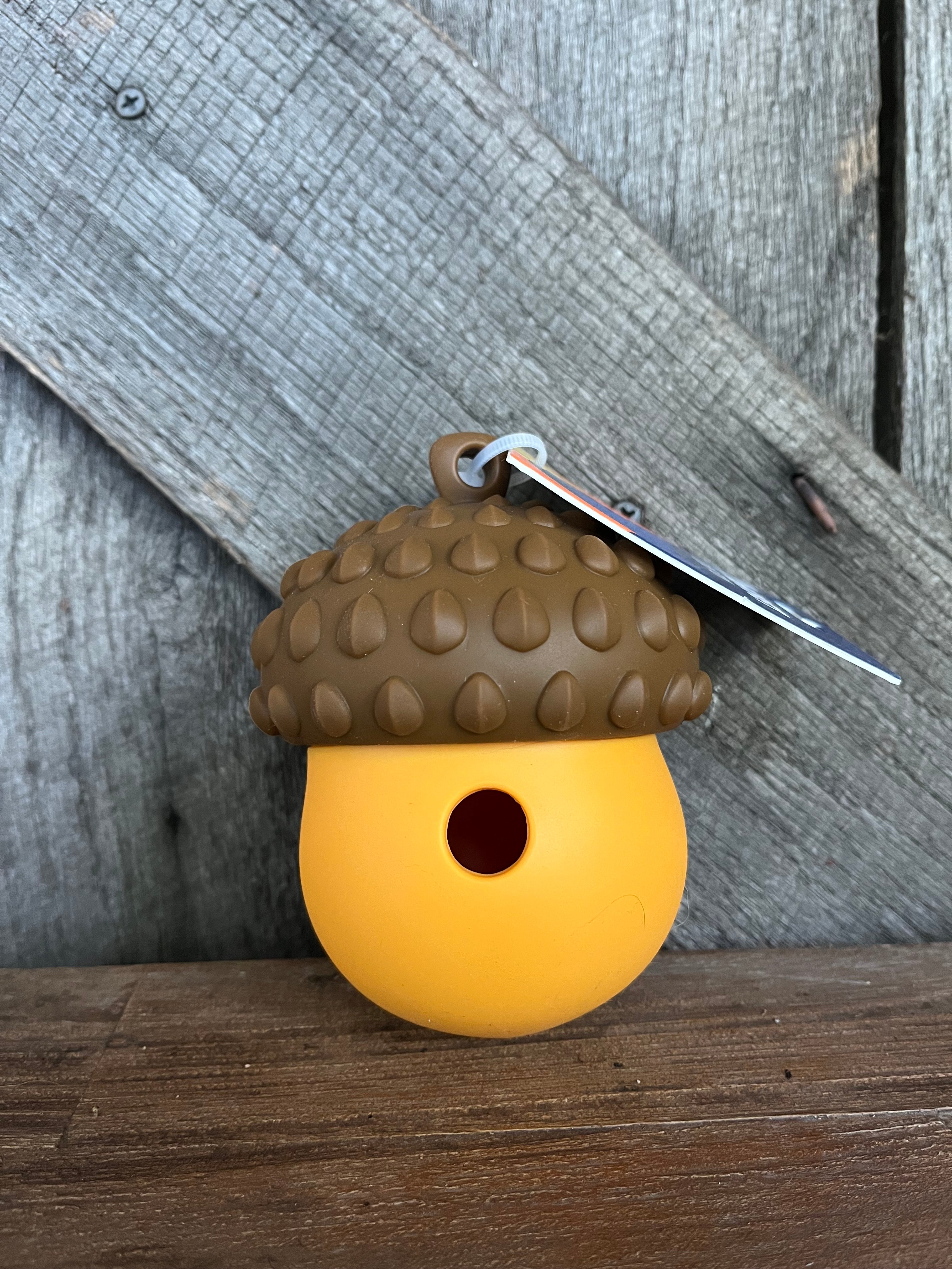 Autumn Acorn enrichment toy