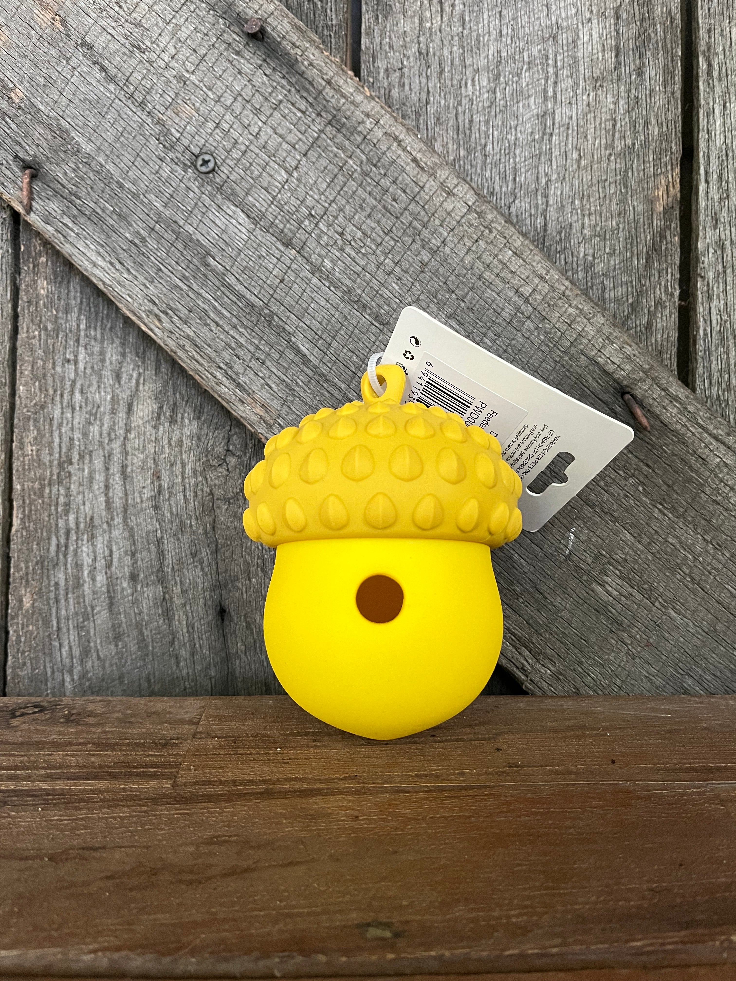 Autumn Acorn enrichment toy