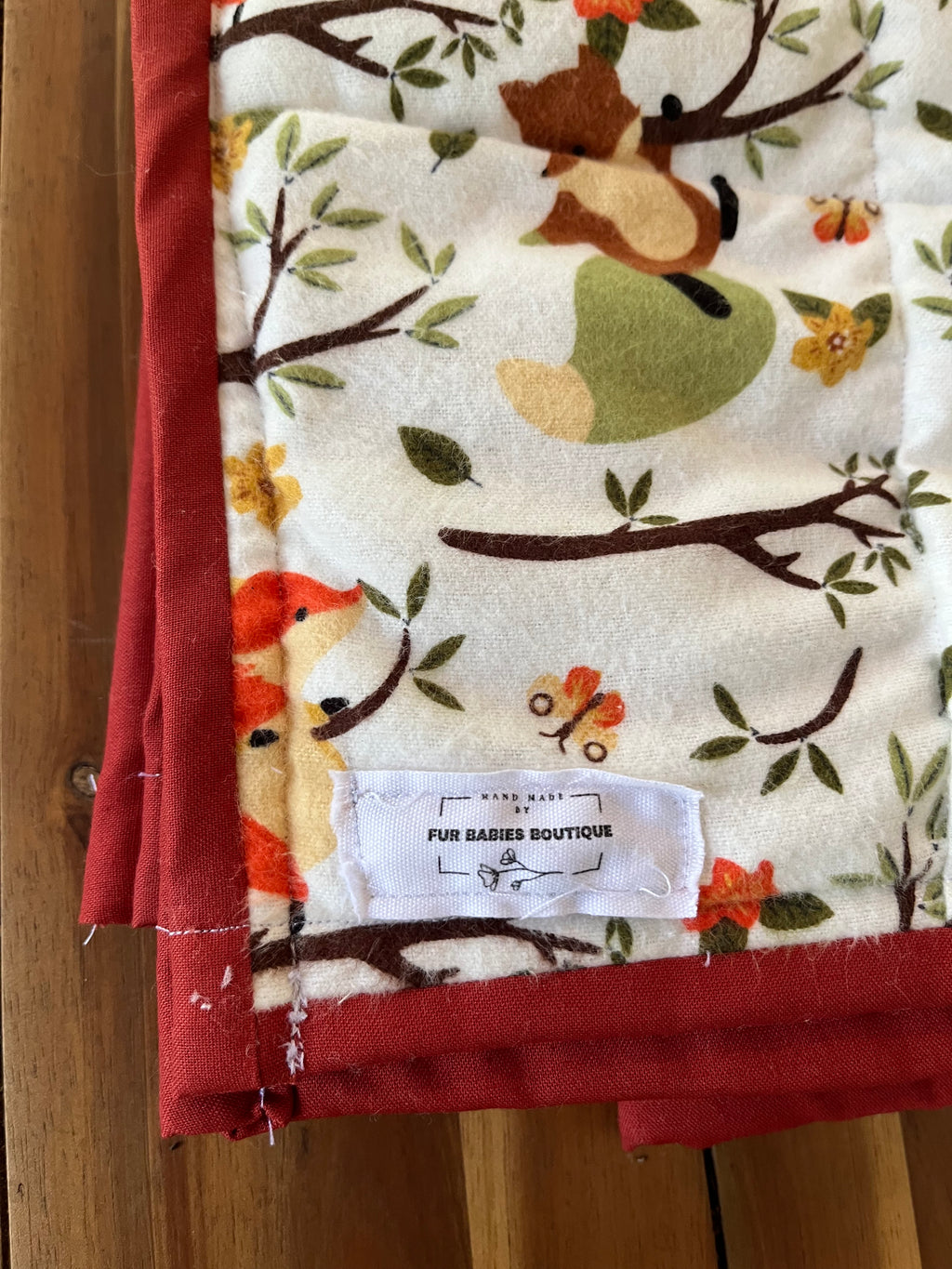 Woodland blanket