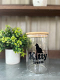 Kitty treats jar 32oz